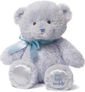 BABY - 15" MY 1ST TEDDY  BLUE (6) ENG